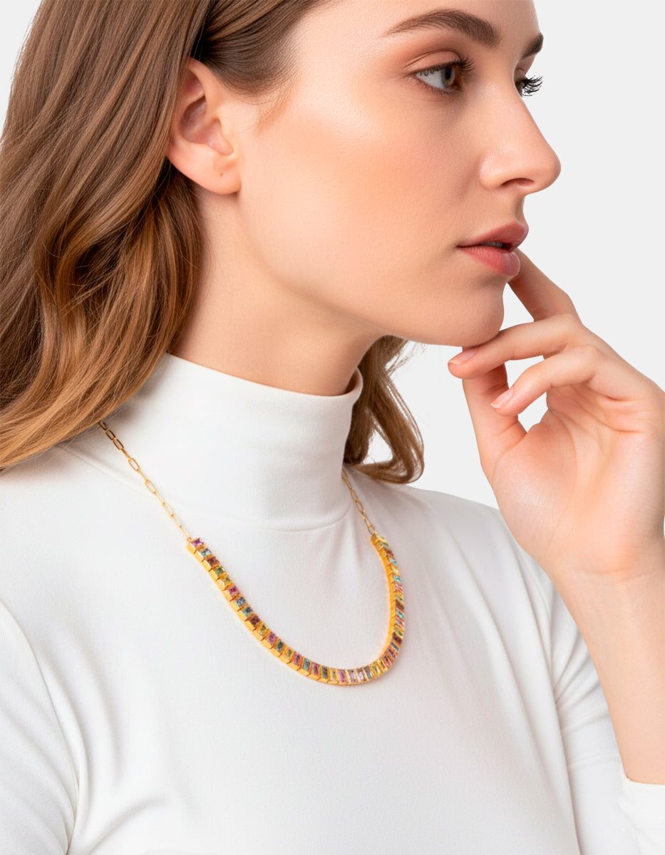 Collar multigema Luxury Color