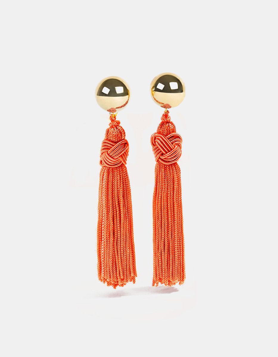 Pendientes bronce baño oro 22kt Universe