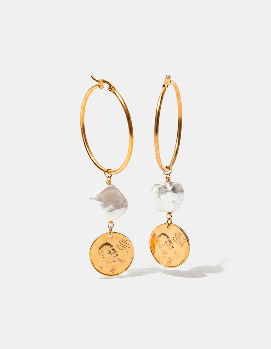 Aros monedas auténticas Memorias