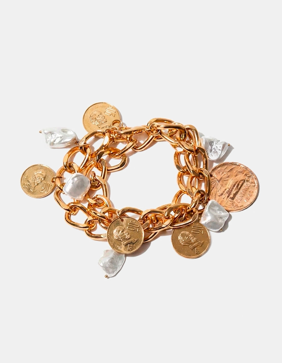 Pulsera monedas auténticas Memorias