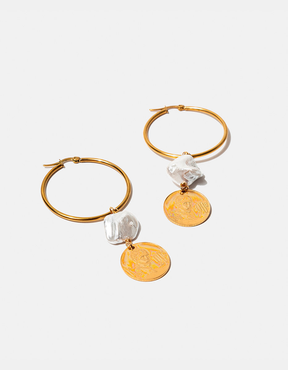 Aros monedas auténticas Memorias