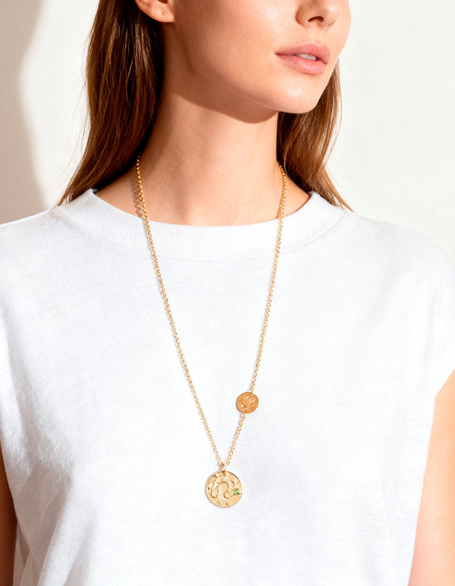 Collar moneda auténtica Memorias