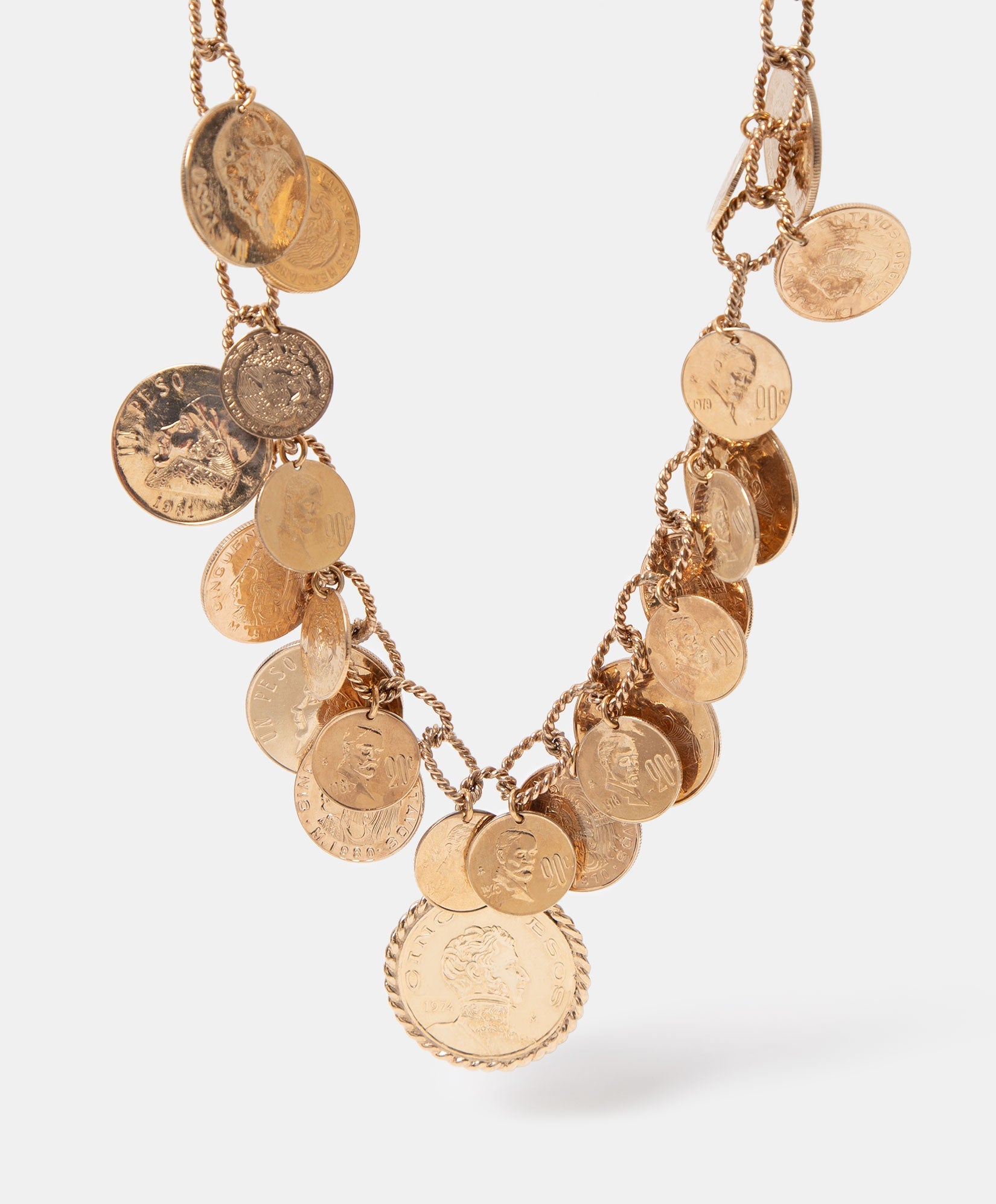 Collar monedas auténticas Memorias