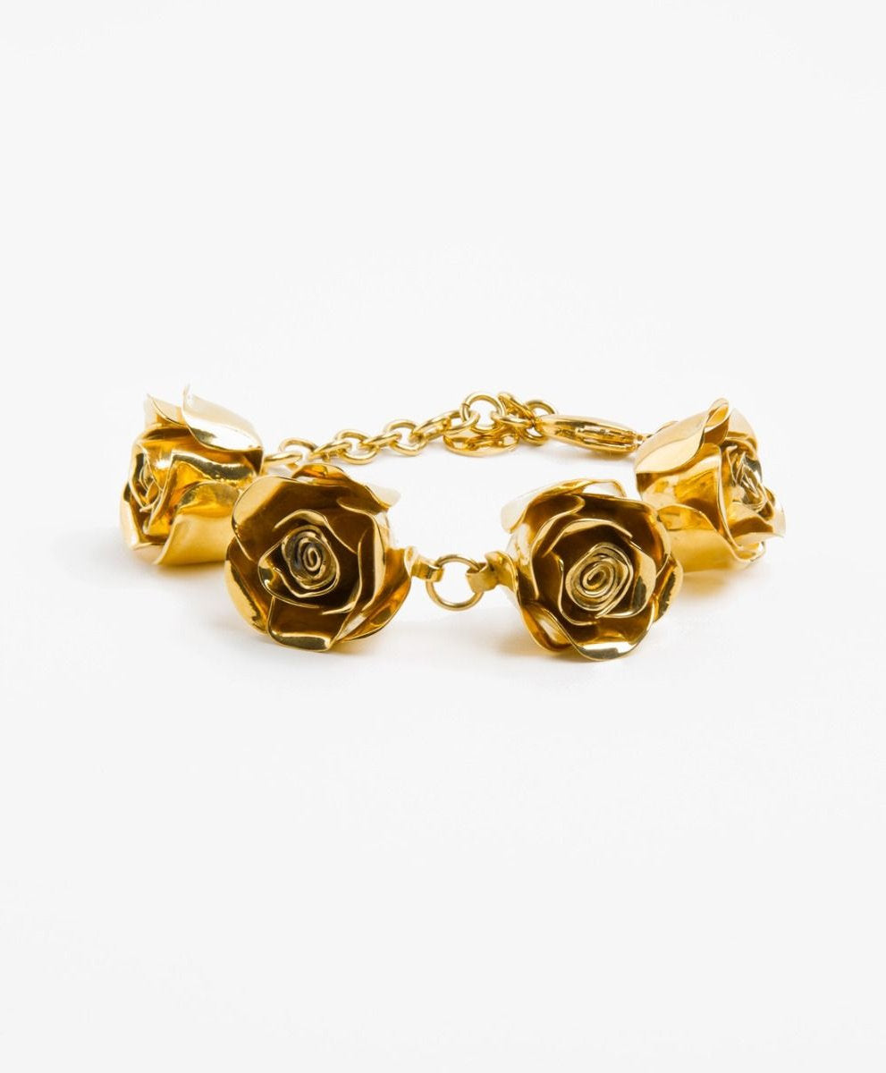 Pulsera con cuatro rosas Edén