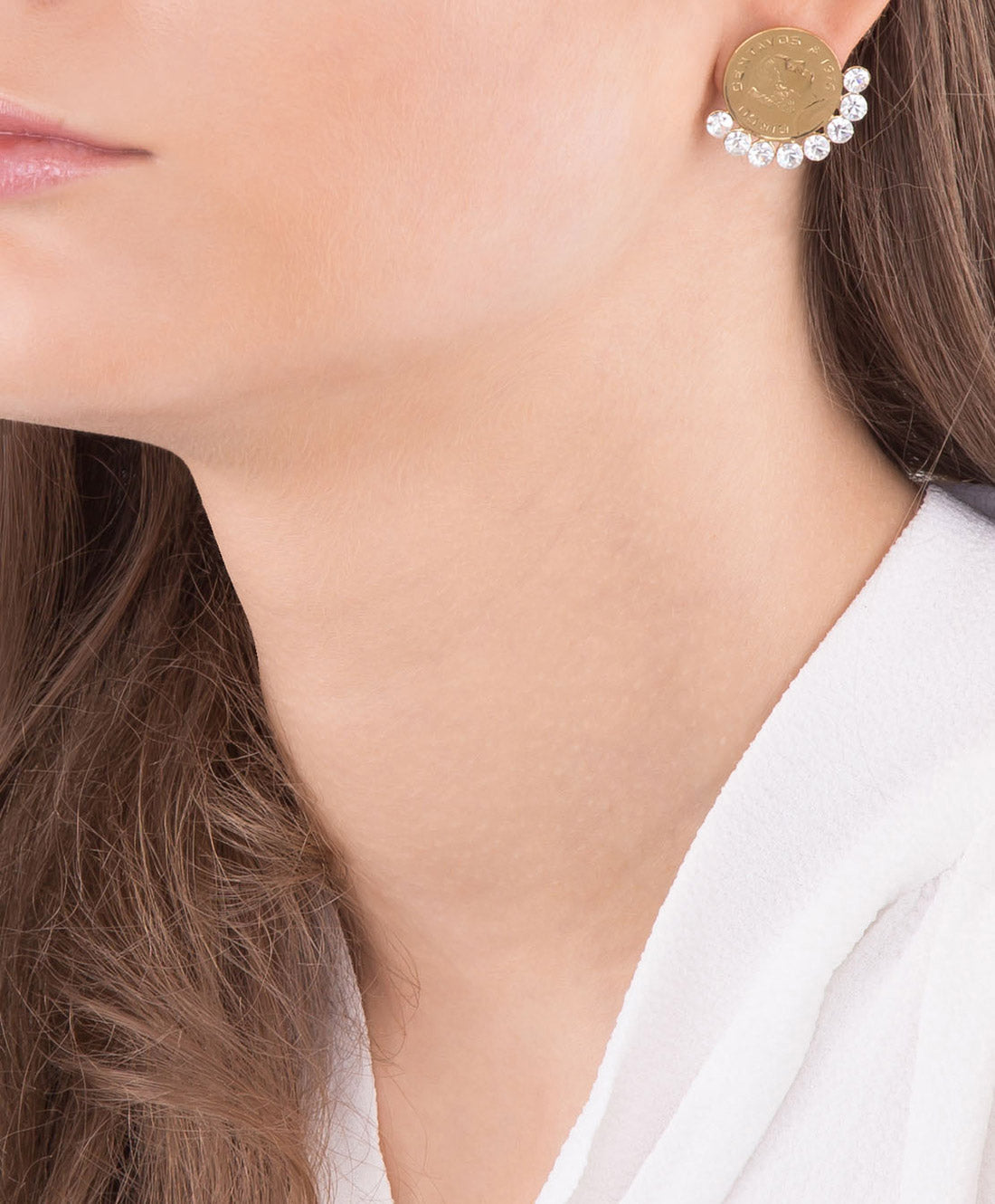 Pendientes moneda auténtica Memorias