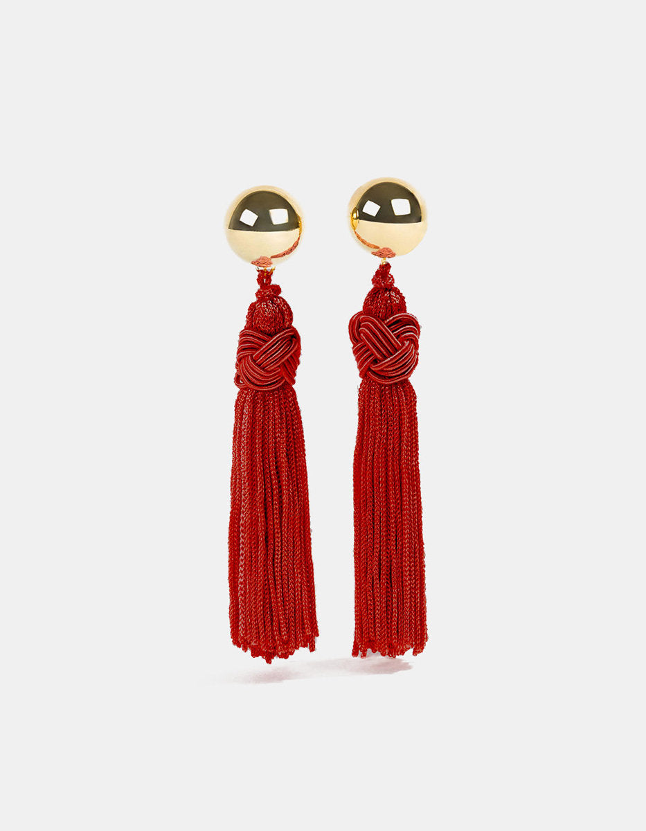 Pendientes bronce baño oro 22kt Universe