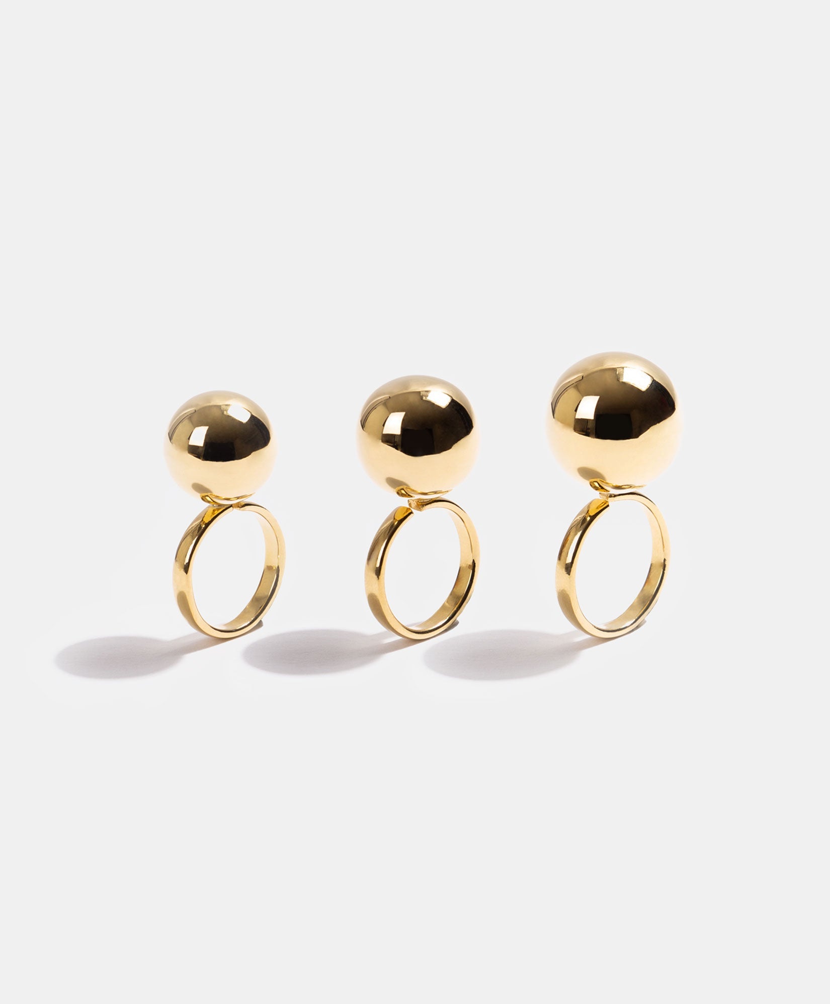 Anillo triple set esfera Universe