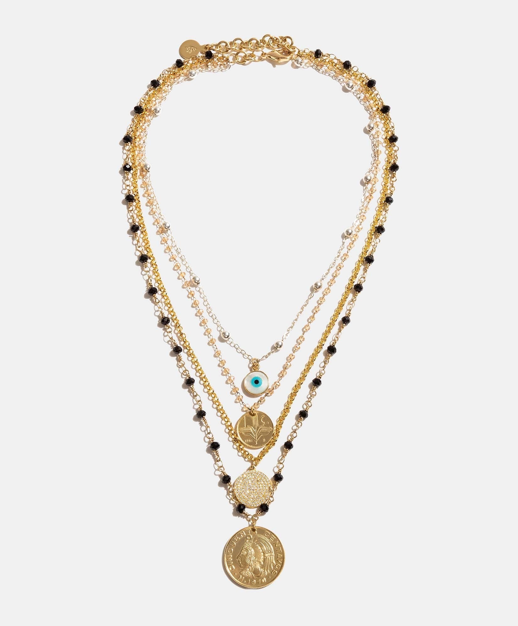 Collar monedas auténticas Memorias