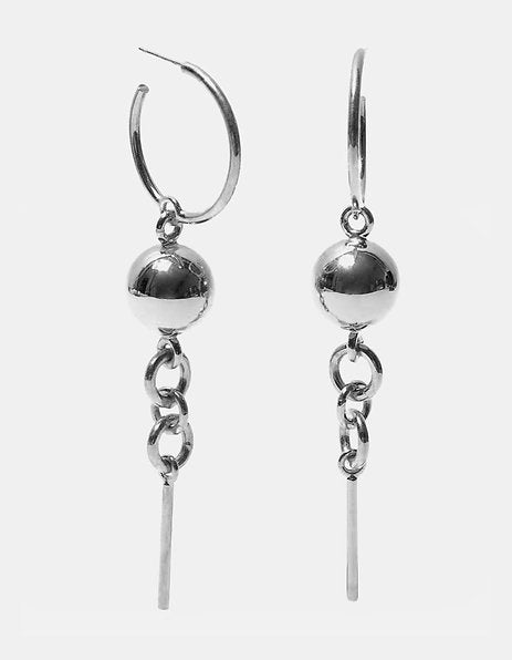 Arracadas mini esfera colgante Universe