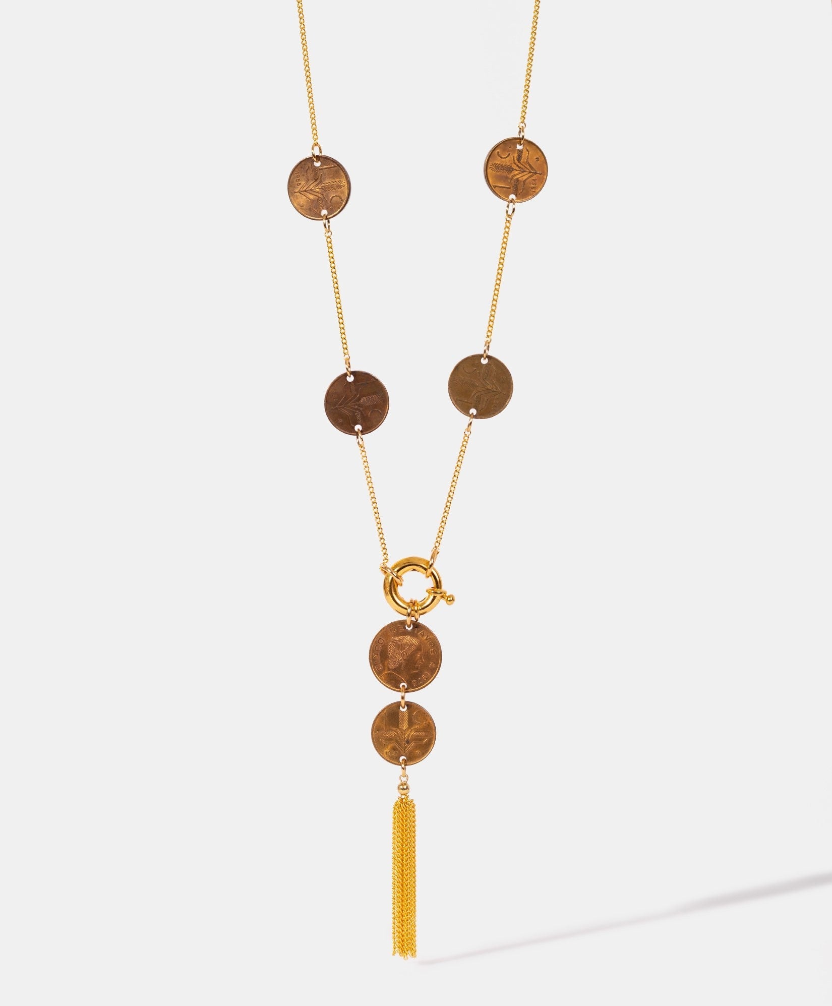 Collar monedas auténticas Memorias