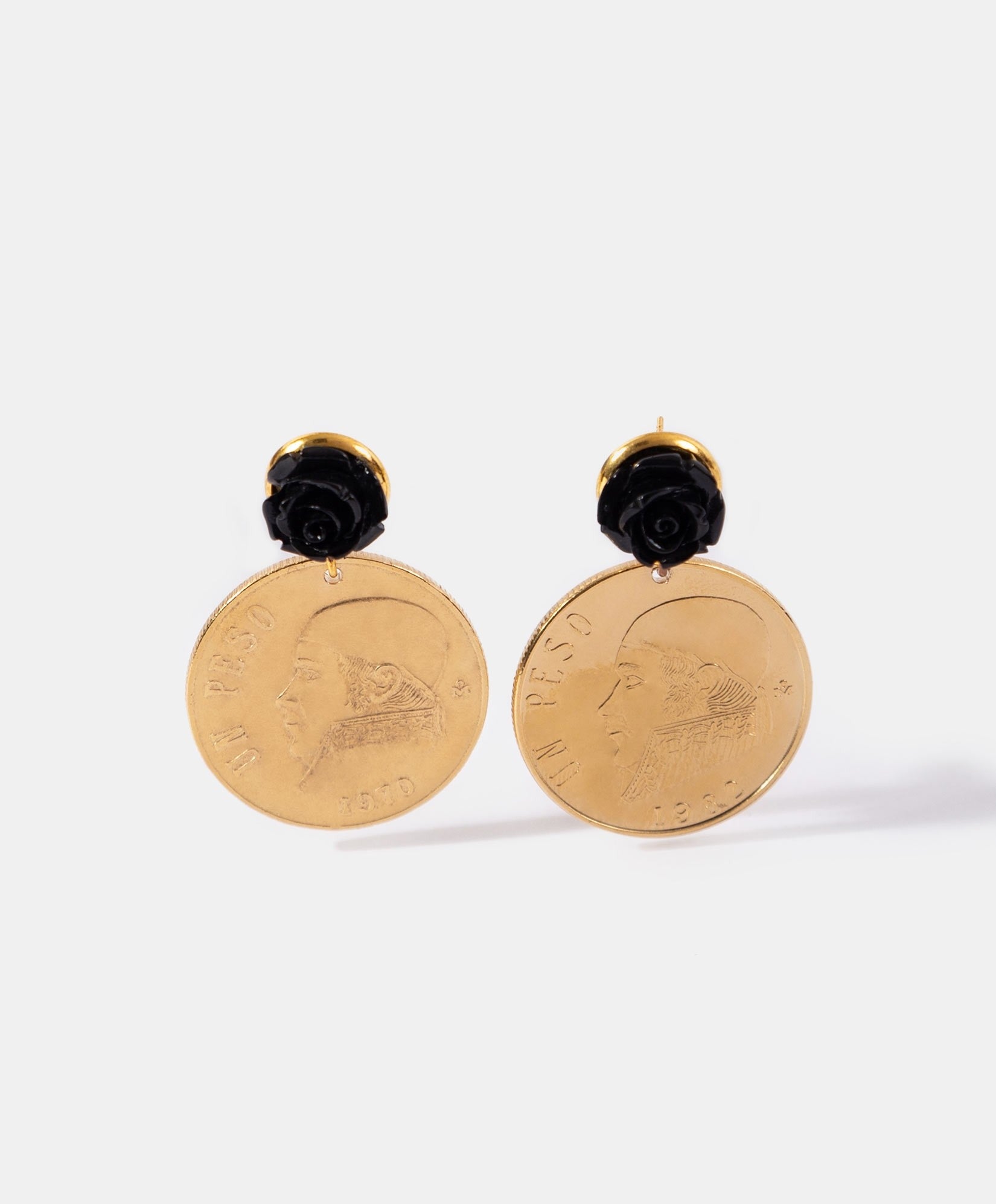 Pendientes moneda auténtica Memorias