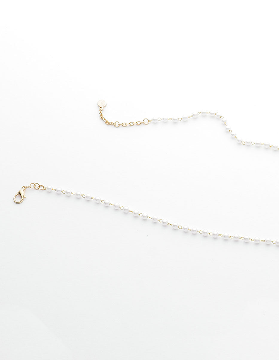 Collar moneda auténtica perla mabe Memorias