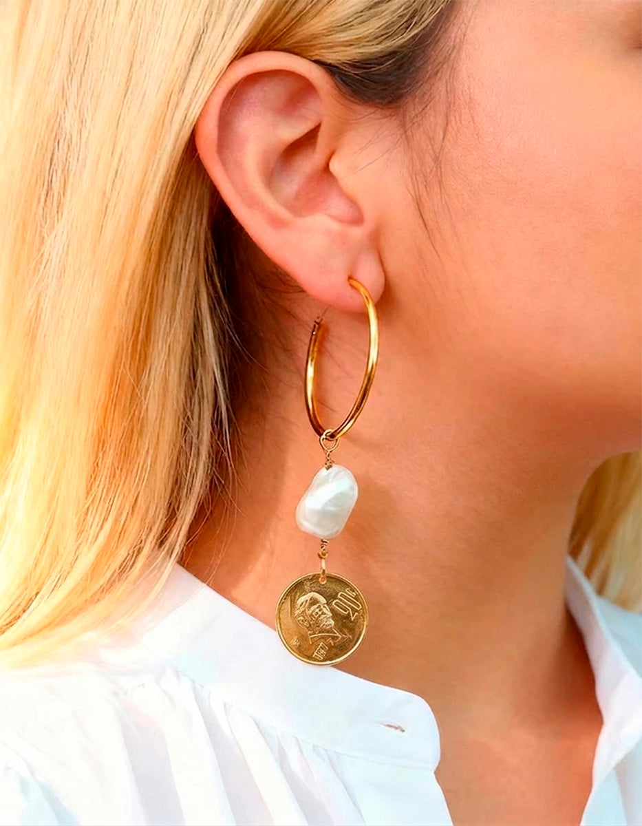 Aros monedas auténticas Memorias