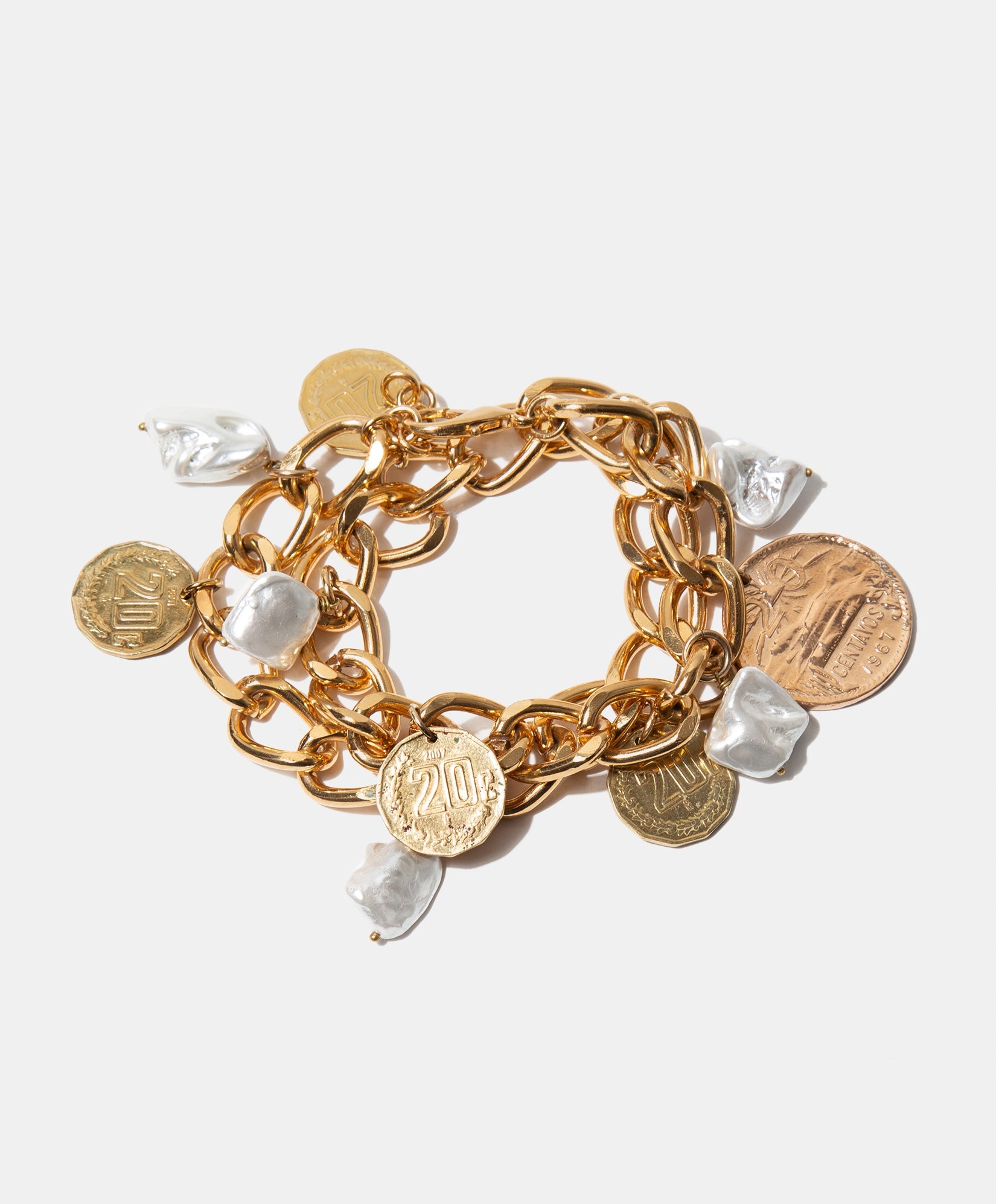 Pulsera monedas auténticas Memorias