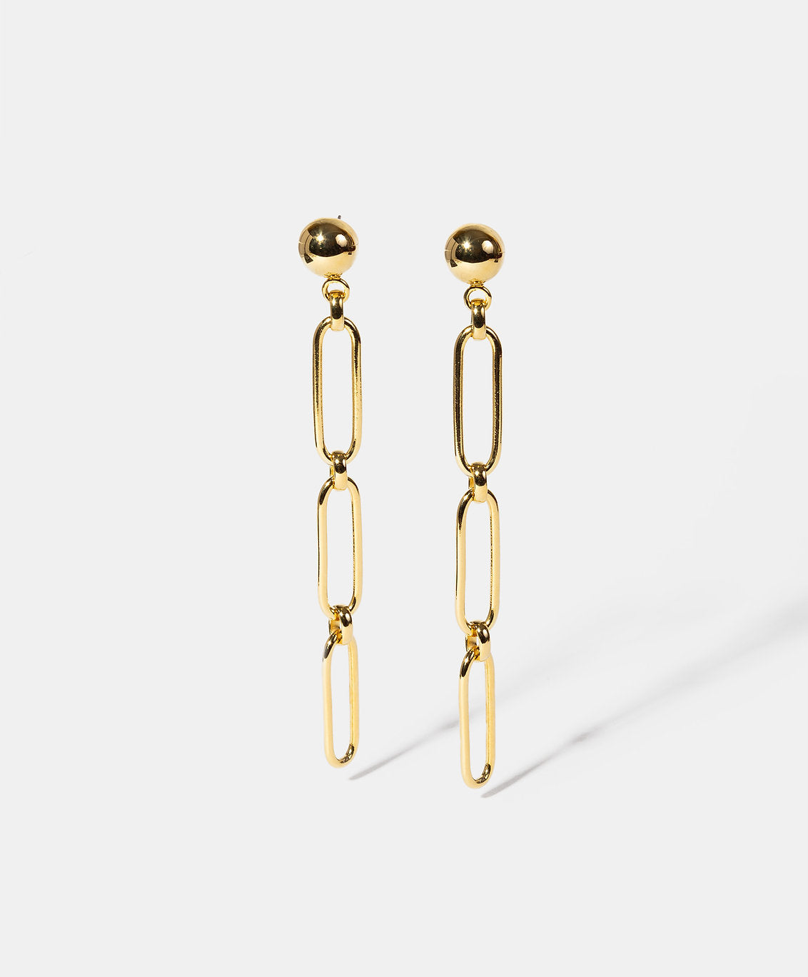 Pendientes bronce baño oro 22kt Universe