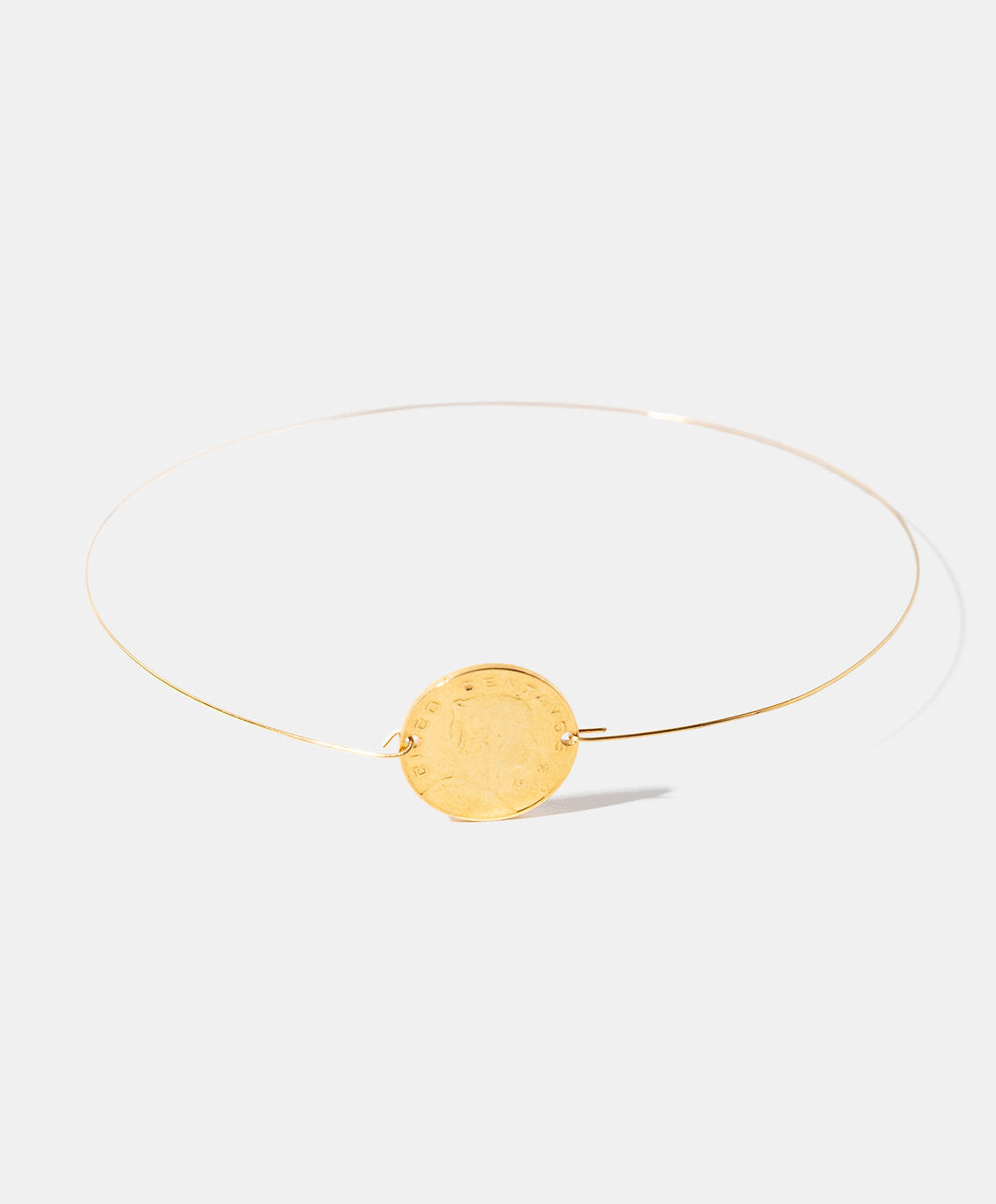 Choker moneda auténtica Memorias