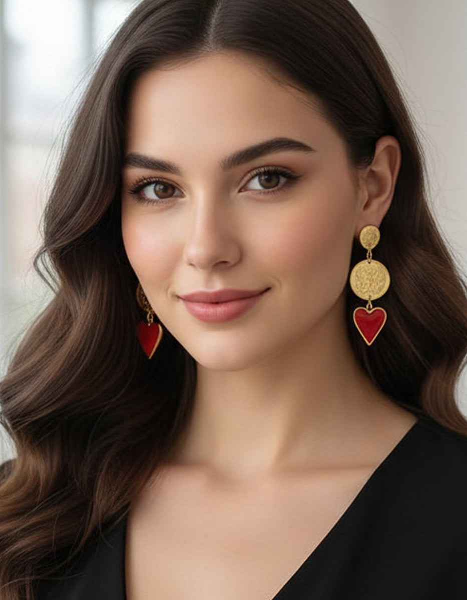 Pendientes monedas auténticas Memorias